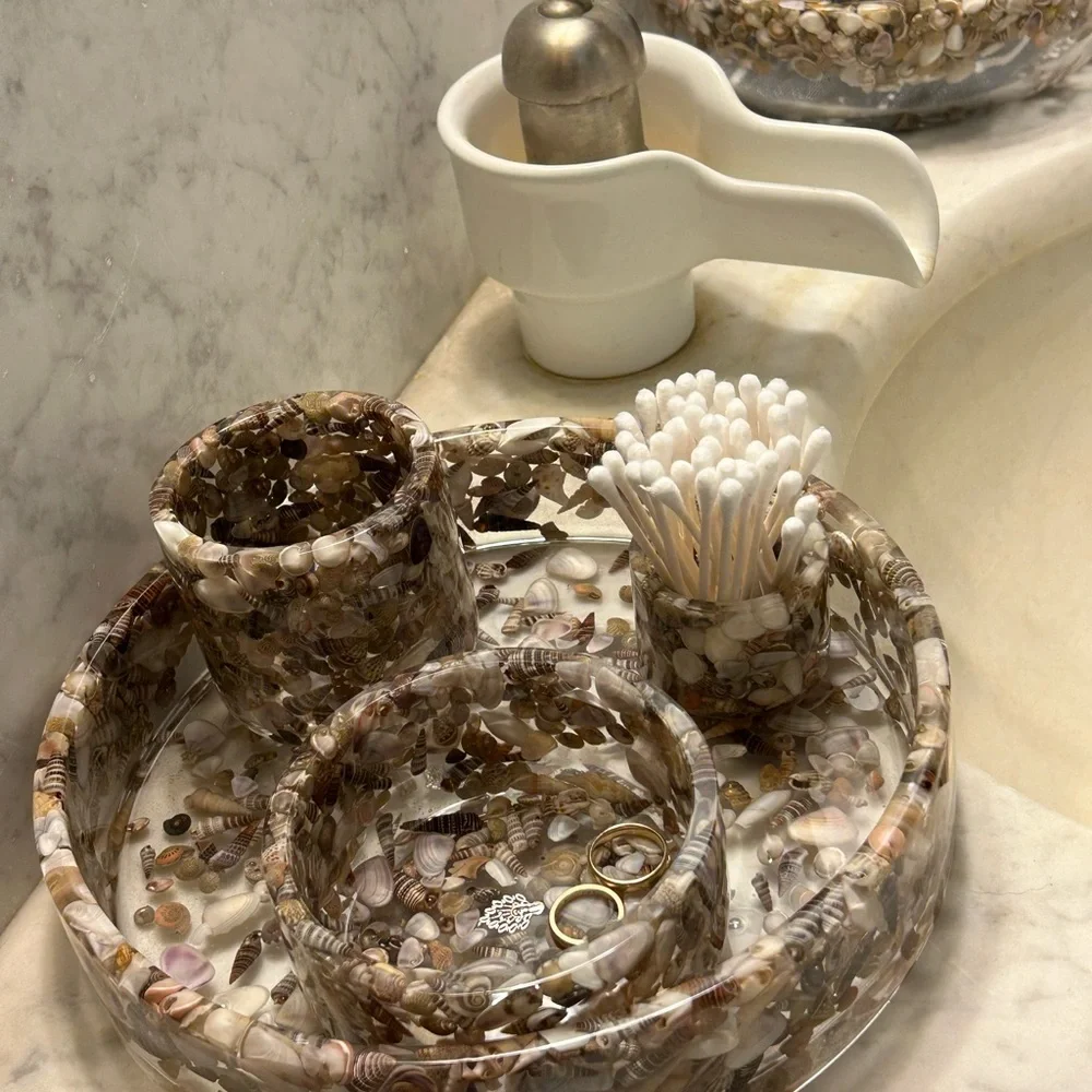 4 piece artisan vanity or office set